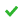 green check mark icon